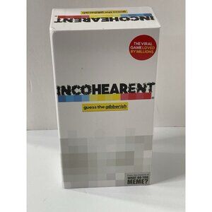 IncoHEARent Party Game Guess The Gibberish Adult Card Game NM LN